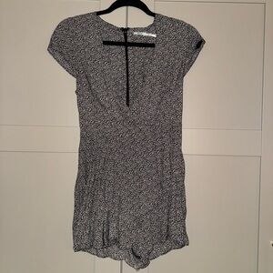 Kimchi Blue Black and White Romper